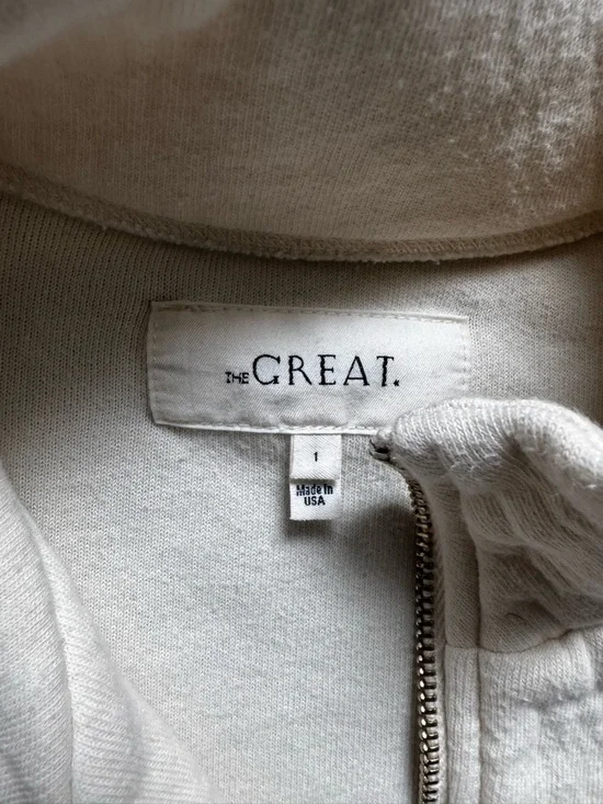 THE GREAT. Slouch Trail Sweatshirt - Picture 7 of 7